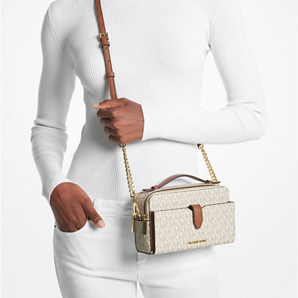 Michael Kors Medium Logo Smartphone Crossbody bag - Picture 5 of 6